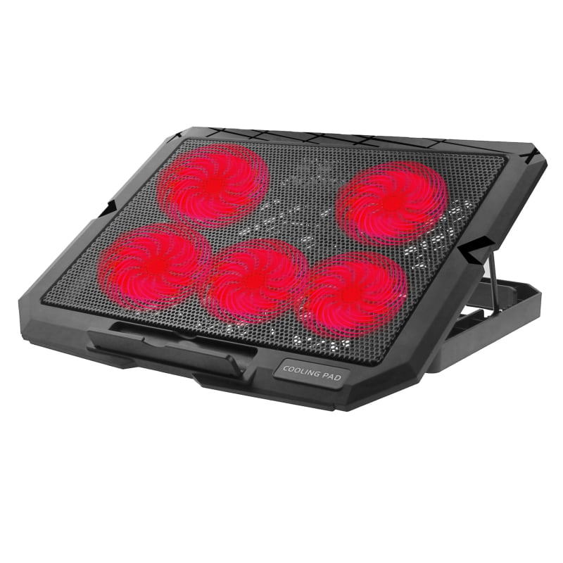 Extra Cool X5 hladnjak za prijenosno računalo s 7 razina podešavanja brzine ventilatora i tiha baza
