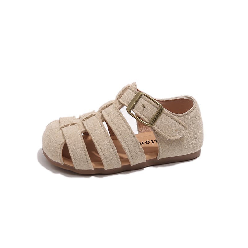 Dječje sandale u korejskom stilu, zatvorenih prstiju, Birkenstock-inspirirane, ljeto 2025