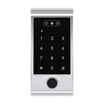 Secukey VF6-WIFI: Graffiti Smart serija od legure cinka — sve-u-jednom sustav kontrole pristupa s čitačem kartice, lozinkom, otiskom prsta i prepoznavanjem lica, vodootporan