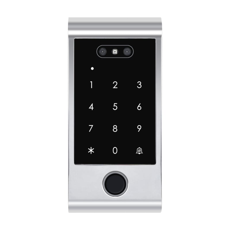 Secukey VF6-WIFI: Graffiti Smart serija od legure cinka — sve-u-jednom sustav kontrole pristupa s čitačem kartice, lozinkom, otiskom prsta i prepoznavanjem lica, vodootporan