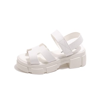 Dječje rimske sandale, 2026 model, korejski stil, crne, Velcro kopče, mekana podloga, sandale za princeze, ljeto