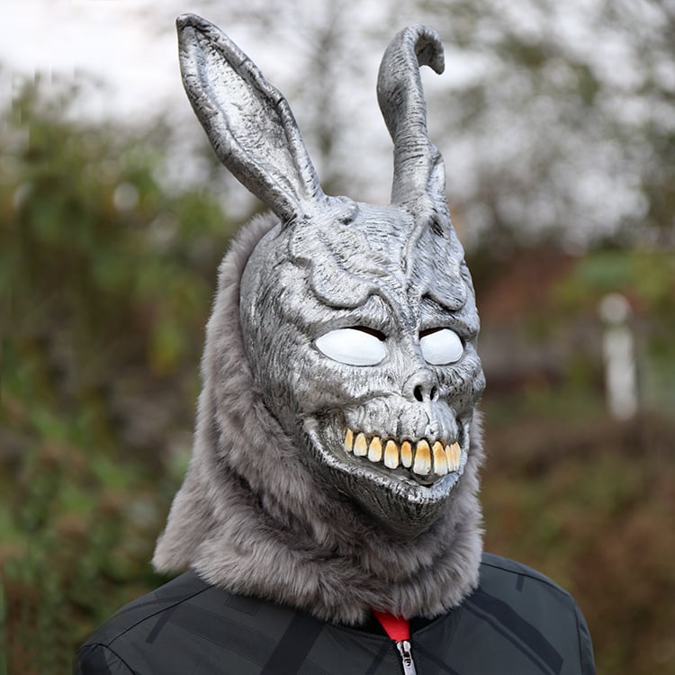 Maska za Halloween s duhovitim zekom - latex maska za glavu za cosplay i horor rekvizite