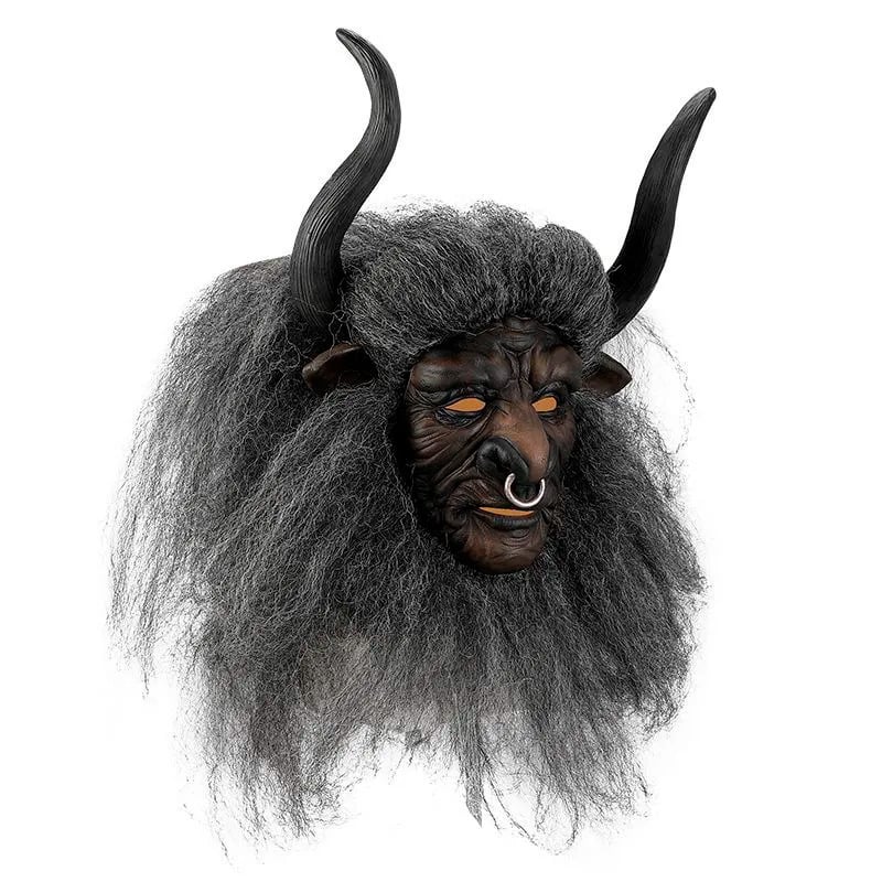 Maska za Halloween Bull Demon King – glava zvijeri iz Journey to the West za cosplay rekvizit