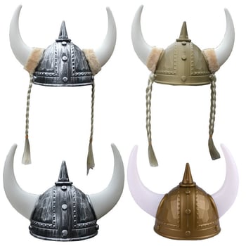 Šešir za kostim s rogovima – pirat, vikinški ratnik, antički rimski ratnik, samuraj