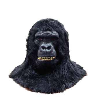 Maska od pliša gorile za rekvizite zoološkog vrta, realistična maska King Kong stila