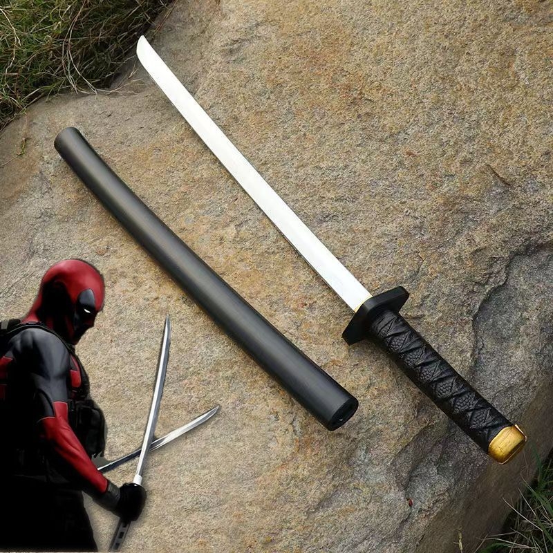 Samurajski rekviziti: dvostruki mač Deadpool, Naruto dječji igrački mač