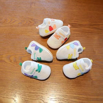 Dječje cipele s mekom podlogom, prozračan mrežasti gornji dio, Velcro zatvarač, protuklizna potplata, unisex