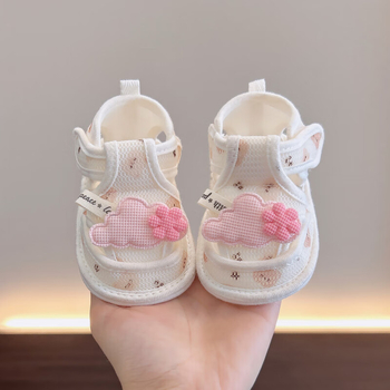 Dječje ljetne sandale s mekanom potplatom, prozračnim mrežastim gornjim dijelom, Velcro zatvaranje, za bebe i malu djecu
