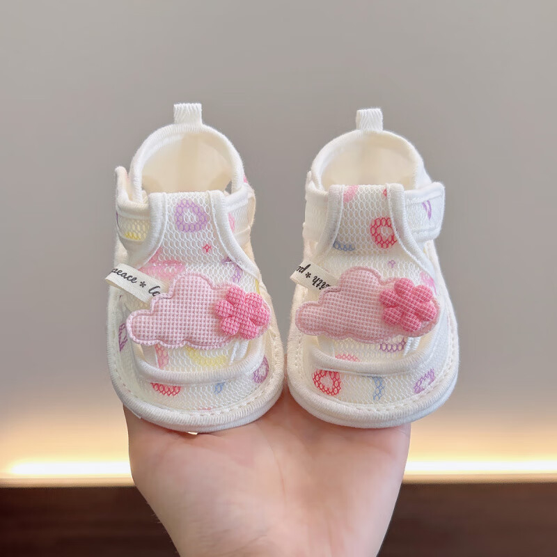Dječje ljetne sandale s mekanom potplatom, prozračnim mrežastim gornjim dijelom, Velcro zatvaranje, za bebe i malu djecu