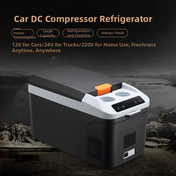 Prijenosni DC kompresor hladnjak za auto i dom, 16–20 L, 12–24 V, mini hladnjak za kampiranje