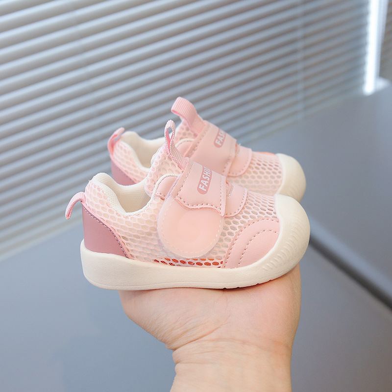 Ljeto 2025 Dječje mrežaste tenisice, 12–36 mjeseci, prozračne, niski vrh, Velcro, unisex