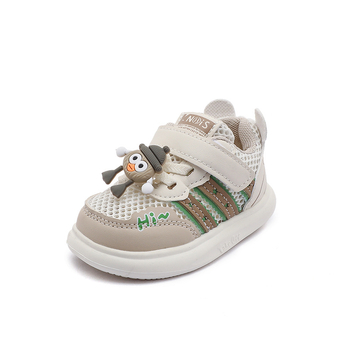 Cipele za bebe i malu djecu, unisex, mrežasti gornji dio, ultra lagane, mek pod, slatki crtani uzorak, zatvarač na Velcro, za dob 12–48 mjeseci, proljeće/ljeto