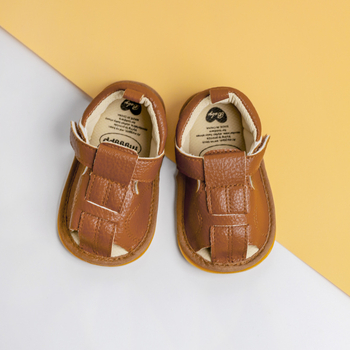 Ljetne sandale za bebe s Velcro kopčom, mekana gumena potplat, prozračne, protuklizne