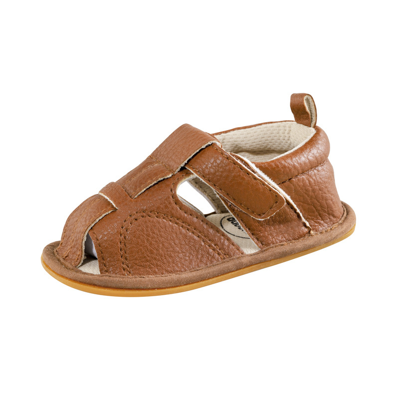 Ljetne sandale za bebe s Velcro kopčom, mekana gumena potplat, prozračne, protuklizne