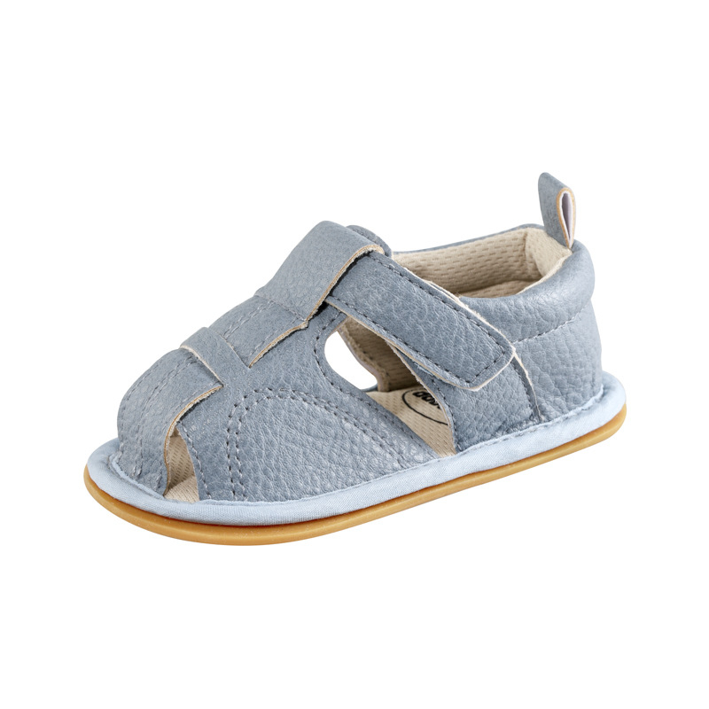Ljetne sandale za bebe s Velcro kopčom, mekana gumena potplat, prozračne, protuklizne