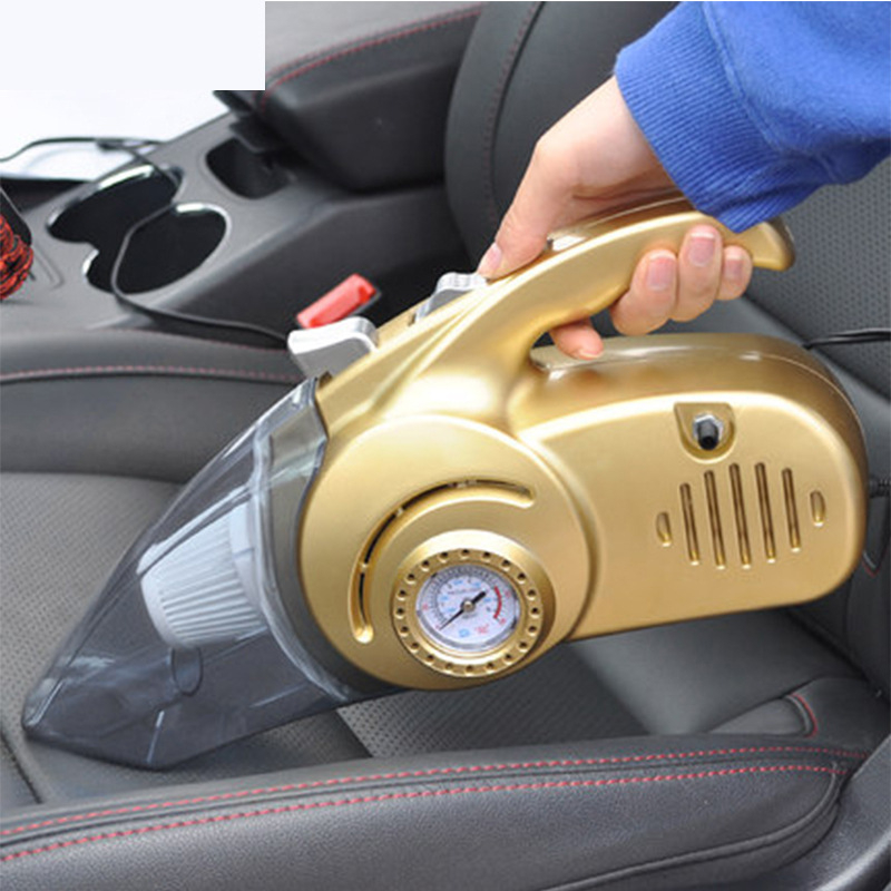 Automobilski usisavač 12V, mokro i suho, višefunkcijski s pumpom zraka, 4u1