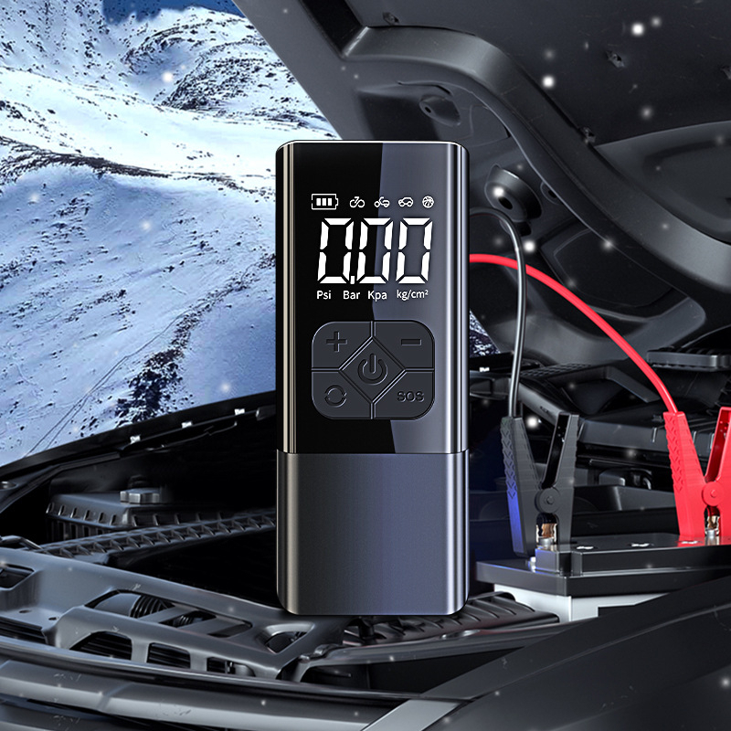 Bežična automobilska pumpa za dofu s digitalnim zaslonom, 12V, prijenosno nužno pokretanje dizelskih vozila