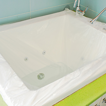 Jednokratna plastična vrećica za kupanje novorođenčadi – spa namjena