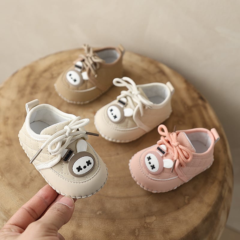 Dječje cipele s mekom potplatom, zatvaranje Velcro, unisex 6–12 mjeseci, cartoon uzorak, protuklizne, lagane, za proljeće, ljeto i jesen