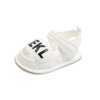 Dječje sandale s mekanom potplatom, protuklizne, unisex, ljetne, Velcro zatvarač, za 12–36/24–48 mjeseci