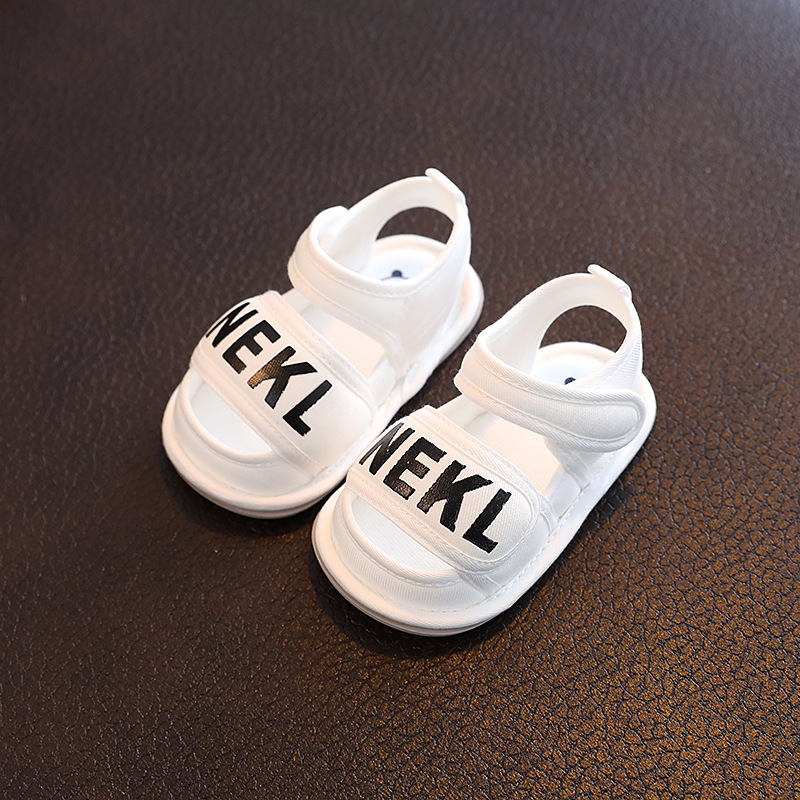 Dječje sandale s mekanom potplatom, protuklizne, unisex, ljetne, Velcro zatvarač, za 12–36/24–48 mjeseci
