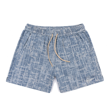 Muške lagane ljetne šortsice za plažu s dužinom od tri četvrtine, opuštena silueta, blok boja, sportsko casual stil