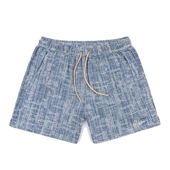 Muške lagane ljetne šortsice za plažu s dužinom od tri četvrtine, opuštena silueta, blok boja, sportsko casual stil