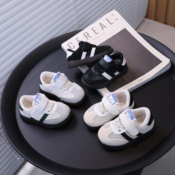 Prozračne mrežaste tenisice za bebe 12–36 mjeseci, s Velcro kopčom, niski kroj, ljetna