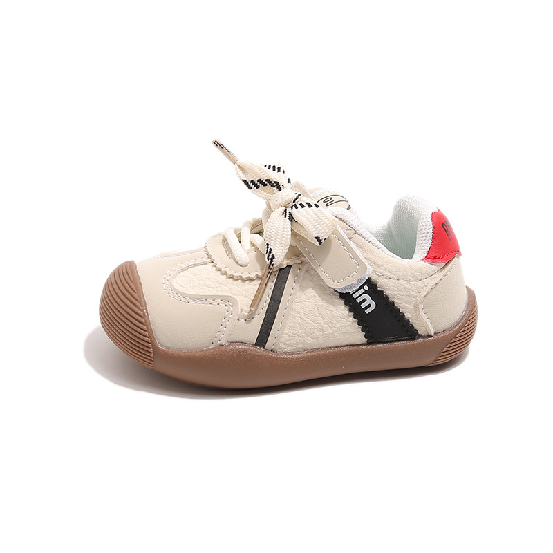 Pantofi de antrenament pentru copii, toamnă 2025, talpă moale, anti-derapare, respirabili, închidere Velcro, unisex, 12–36 luni