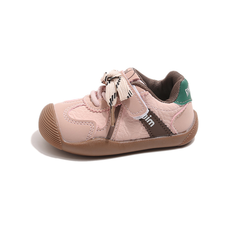 Pantofi de antrenament pentru copii, toamnă 2025, talpă moale, anti-derapare, respirabili, închidere Velcro, unisex, 12–36 luni