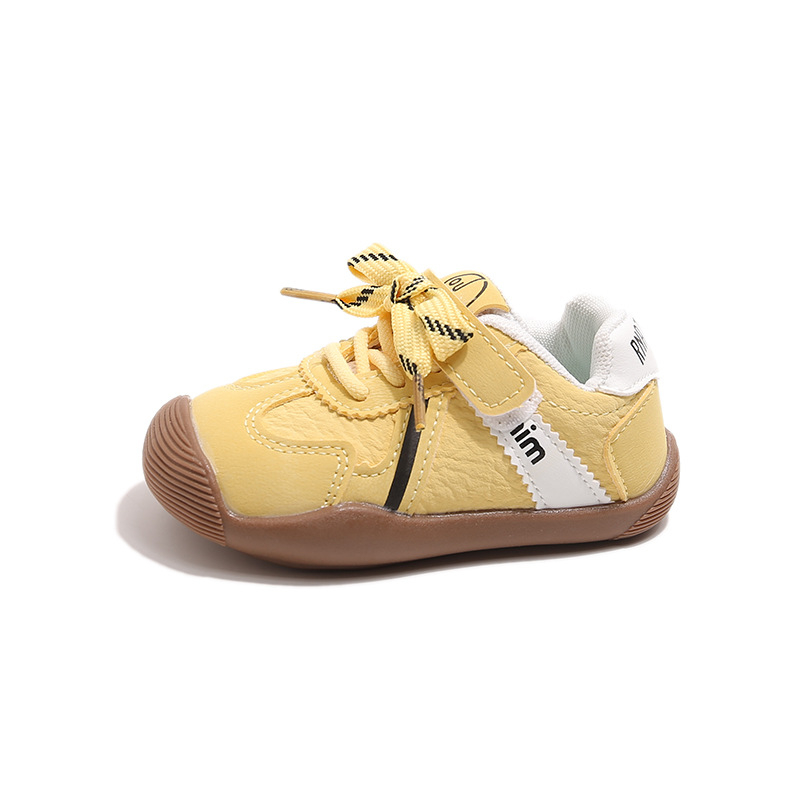 Pantofi de antrenament pentru copii, toamnă 2025, talpă moale, anti-derapare, respirabili, închidere Velcro, unisex, 12–36 luni
