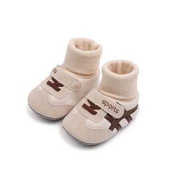 Nove proljetno-jesenske cipele za bebe, unisex, 0-12 mjeseci, tople cipelice s integriranim čarapama