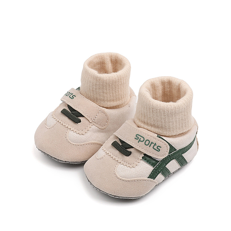 Nove proljetno-jesenske cipele za bebe, unisex, 0-12 mjeseci, tople cipelice s integriranim čarapama