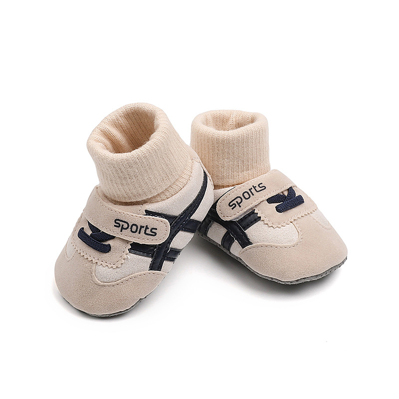Nove proljetno-jesenske cipele za bebe, unisex, 0-12 mjeseci, tople cipelice s integriranim čarapama
