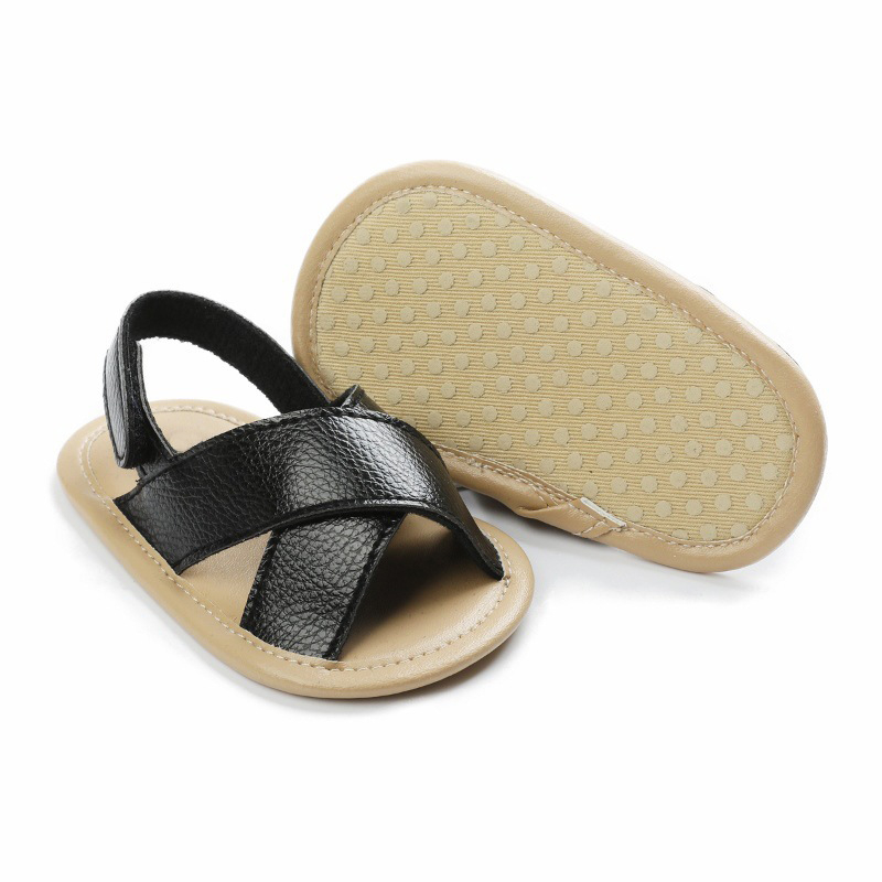 Dječje sandale s otvorenim prstima, prozračne, mekana potplat, protuklizne, za dob 0–36 mjeseci, kopča Velcro.