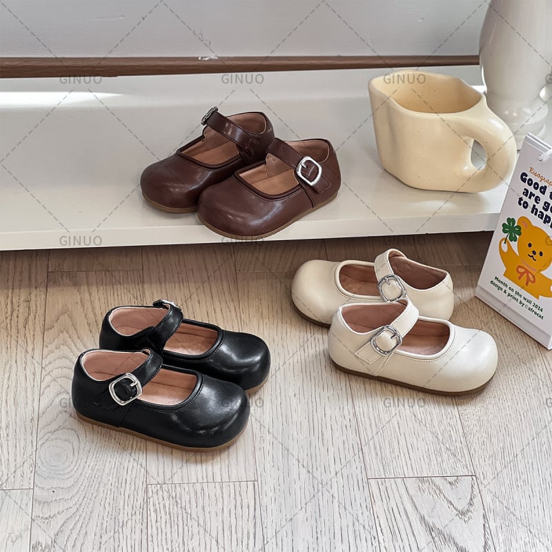 Cipele princeze za bebe djevojčice, kožne, mek podplat, za uzrast 1–3 godine, veličine 16–30, jesenski stil
