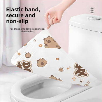 Jednokratna navlaka za sjedište WC-a, potpuno prekrivanje, vodootporna i otporna na prljavštinu, za putovanja