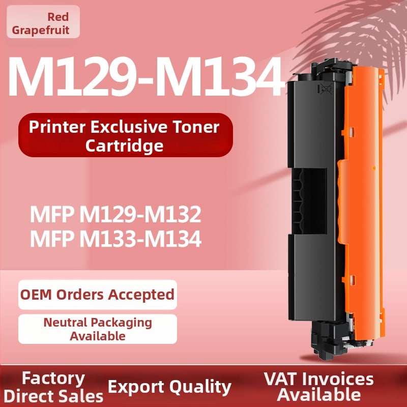 Kompatibilne tonerske kazete HP LaserJet Pro M129–M134, kazete M129–M132 s čipom, toneri za pisače M133–M134