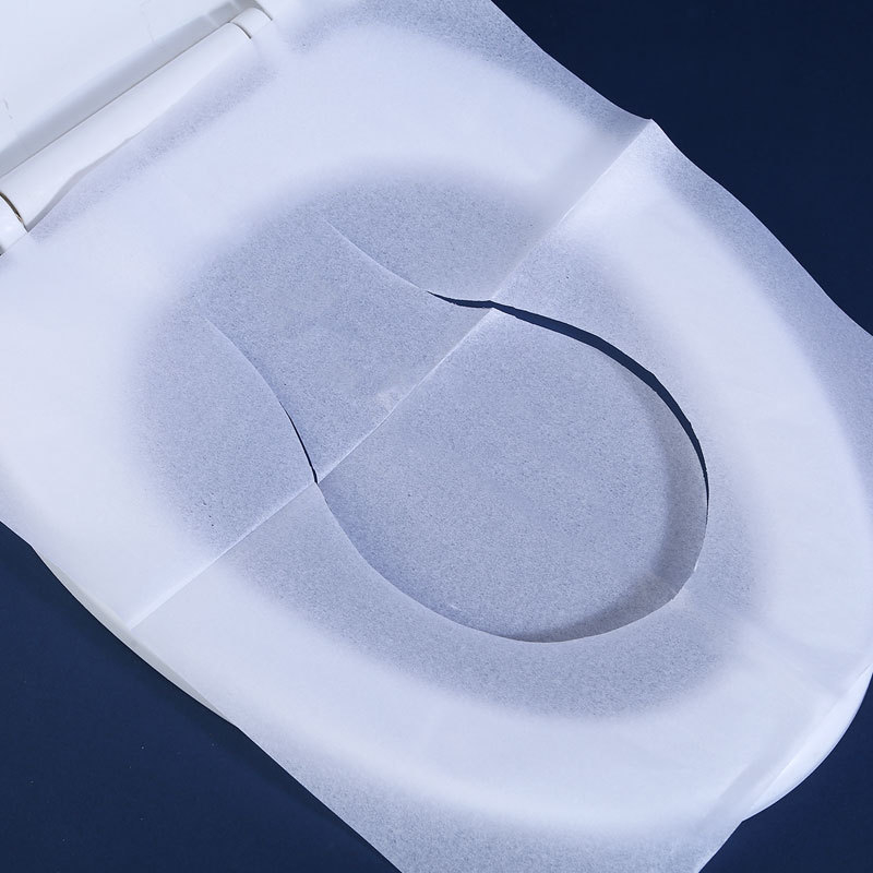 Vodotopiva jednorazna podloga za sjedalo WC-a, papirnata, debljina 16 g, dimenzije 425 × 360 mm
