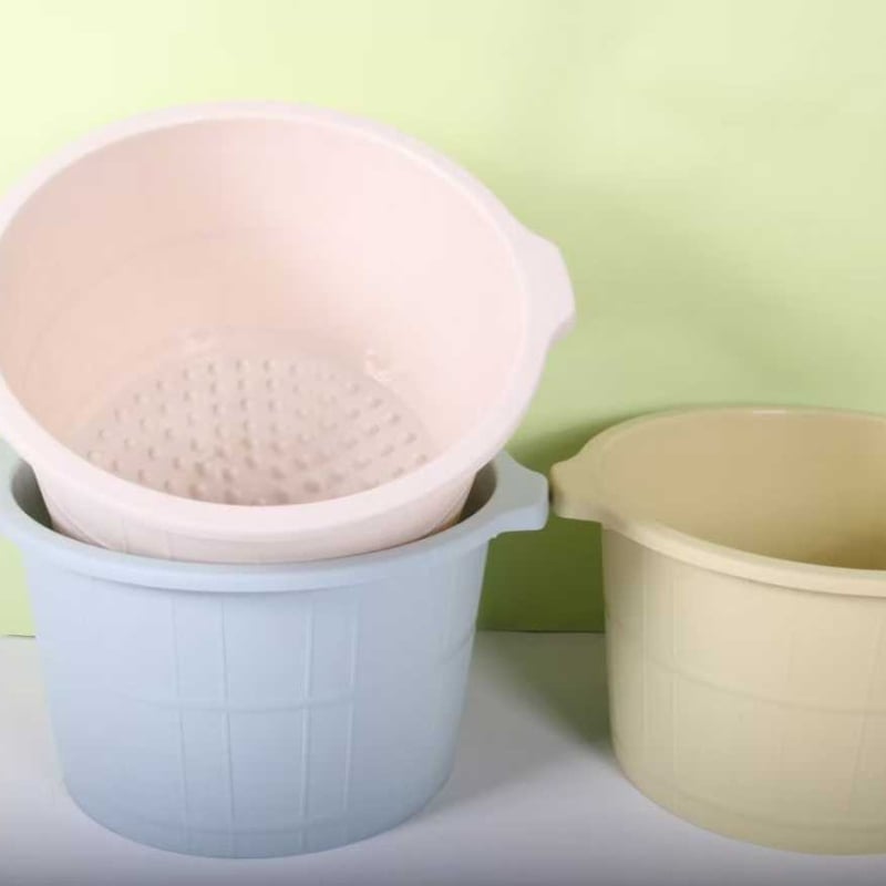 Meisier Plastična posuda za stopala za zimu s masažnim perlama – kućna kada za stopala 6608