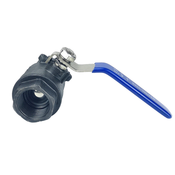 Gvijeni karbonski čelični dvodijelni navojni kuglasti ventil, unutarnji navoj, visok protok, ručno upravljanje, 1 inč, model Q11F-16C