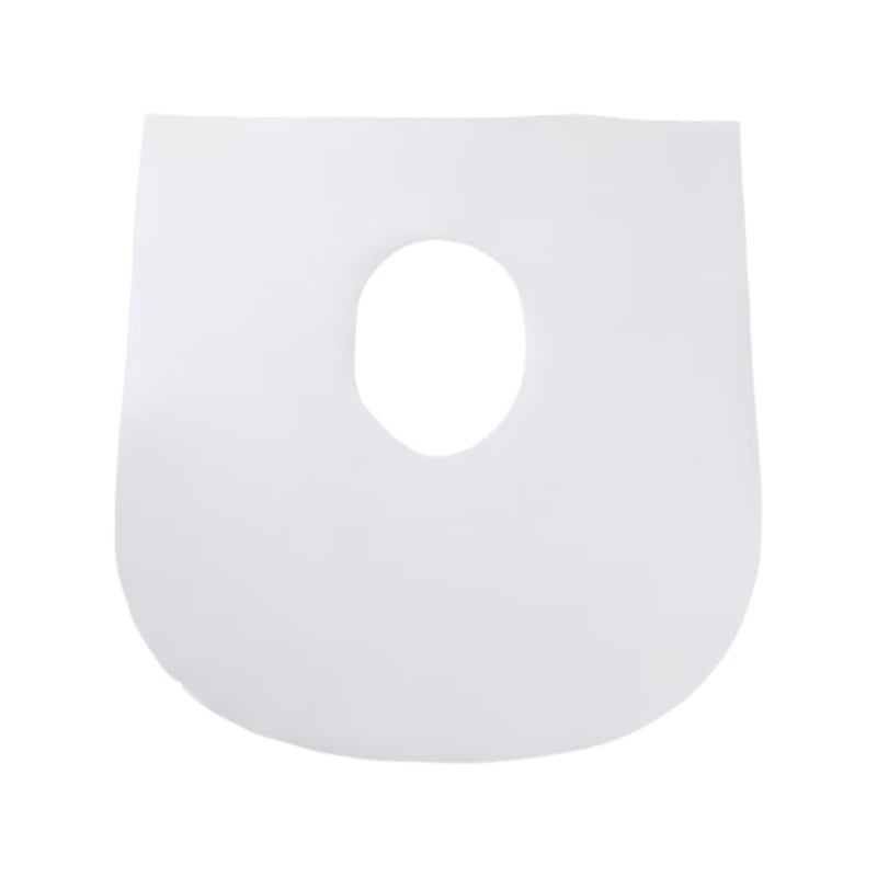 Zadebljani jednorazni podmetač za sjedalo WC-a za putovanja, kuću i hotel, vodootporan, netkana tkanina, veličina 60×64 cm, 10 kom.