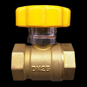 Mosazni kuglasti ventil za grijanje s magnetskim zaključavanjem i ključem, model 216