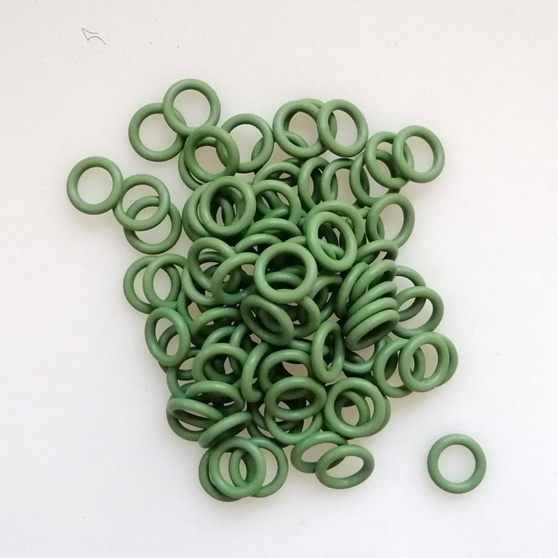 0-tipni brtveni prsten od fluor kaučuka i nitrila, prehrambena kvaliteta, vodootporan silikonasti brtveni prsten, gumeni brtveni prsten, promjer žice 3,5 mm