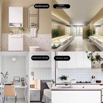 SPC zidni panel od kamena‑kristala za renovaciju kupaonice, dekorativni zidni panel, vodootporan i vatrootporan