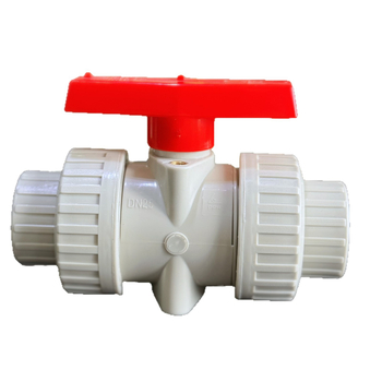 PPH kuglasti ventil od polipropilena DN15-DN100, socket fusion spoj, ručni pogon