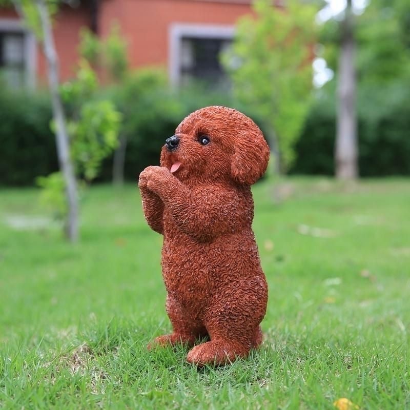 Figura od smole psa za kućnu i stolnu dekoraciju