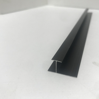 9 mm rubni trak za zidni panel s furniranim drvetom, dekorativni aluminijski profil, I‑oblik linija, kvadratni Yin–Yang kutni trak