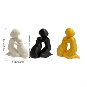 3D ispisana mirna statua, ukrasni predmet, kreativni blagdanski dar.