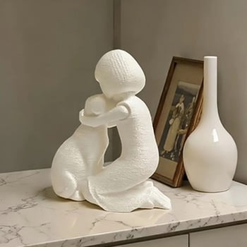 3D ispisana mirna statua, ukrasni predmet, kreativni blagdanski dar.